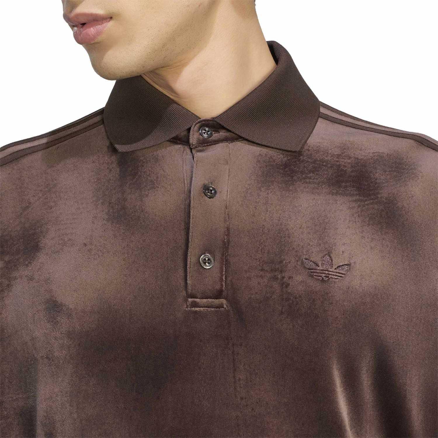 adidas「【ADIDAS ｳｪｱ】U VELOUR LS POLO」|Tシャツ・カットソー|