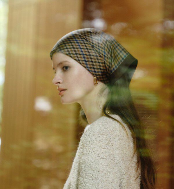 UNITED ARROWS green label relaxing「【別注】＜Feuille de Cocoon＞スカーフ」|バンダナ・スカーフ|