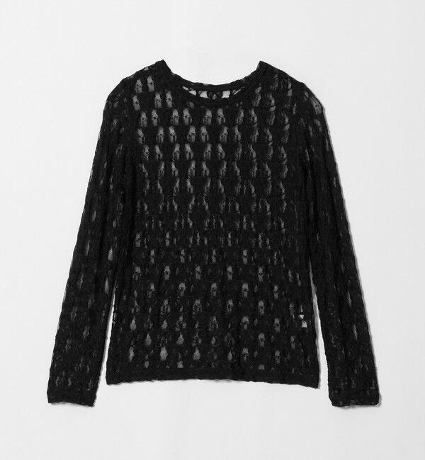 UNITED ARROWS green label relaxing「【WEB限定】＜at ease＞レース カットソー」|Tシャツ・カットソー|