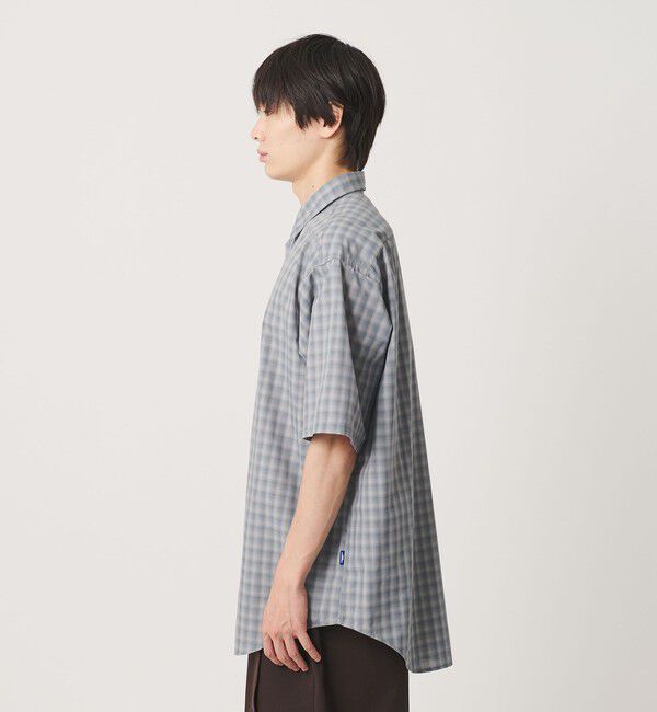 NICE WEATHER「＜NICE WEATHER＞チェックショートスリーブシャツ」|シャツ・ブラウス|