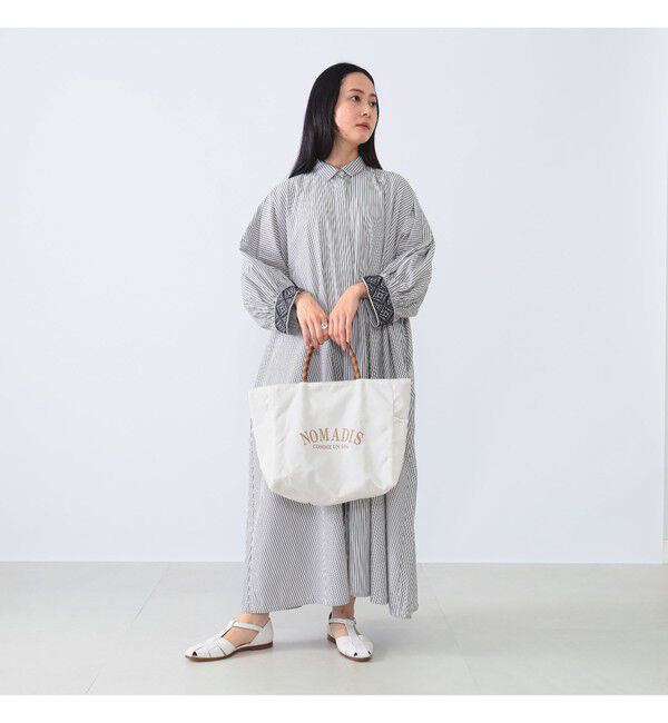 BEAMS SELECTION for WOMEN「NOMADIS / SAC2 WIDE ロゴ トートバッグ」|トートバッグ|