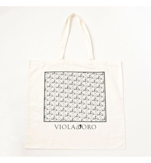 BEAMS SELECTION for WOMEN「【別注】VIOLAd&rsquo;ORO / TRERO シュリンク ゴールドクロア トートバッグ」|トートバッグ|
