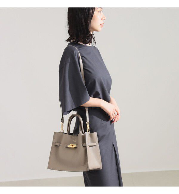 BEAMS SELECTION for WOMEN「【別注】VIOLAd&rsquo;ORO / TRERO シュリンク ゴールドクロア トートバッグ」|トートバッグ|