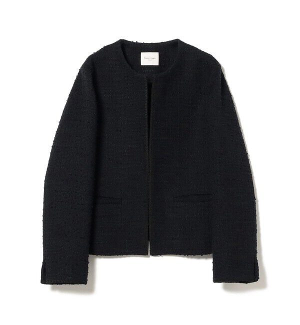 Demi-Luxe BEAMS 「ツイード クルーネック ジャケット＊」|ダッフルコート|