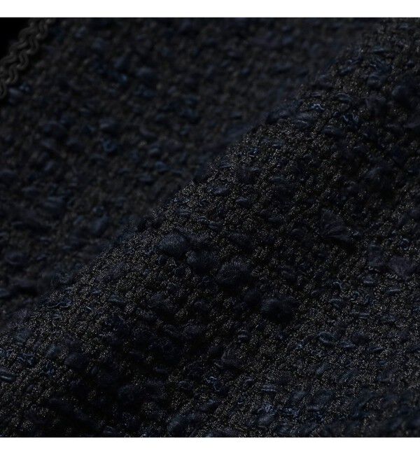 Demi-Luxe BEAMS 「ツイード クルーネック ジャケット＊」|ダッフルコート|
