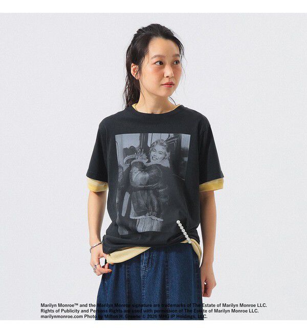 BEAMS SELECTION for WOMEN「【別注】GOOD ROCK SPEED / Monroe / Photo Tシャツ」|Tシャツ・カットソー|