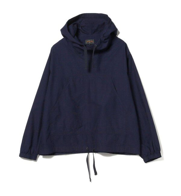 BEAMS「MIL Smock Indigo Rip Stop」|ブルゾン・スタジャン|