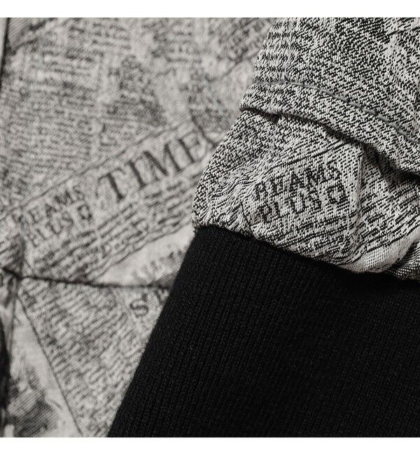 BEAMS PLUS「Sports Blouson Newspaper Jacquard」|ブルゾン・スタジャン|