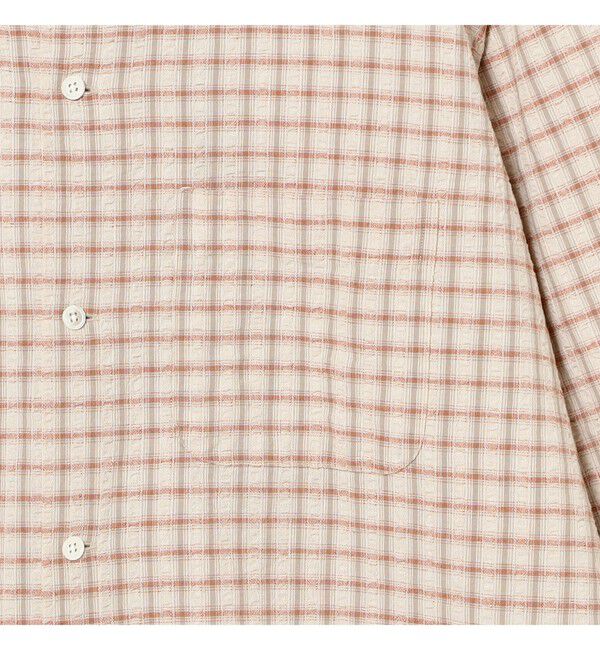 BEAMS PLUS「Open B.D. Sucker Plaid」|シャツ・ブラウス|