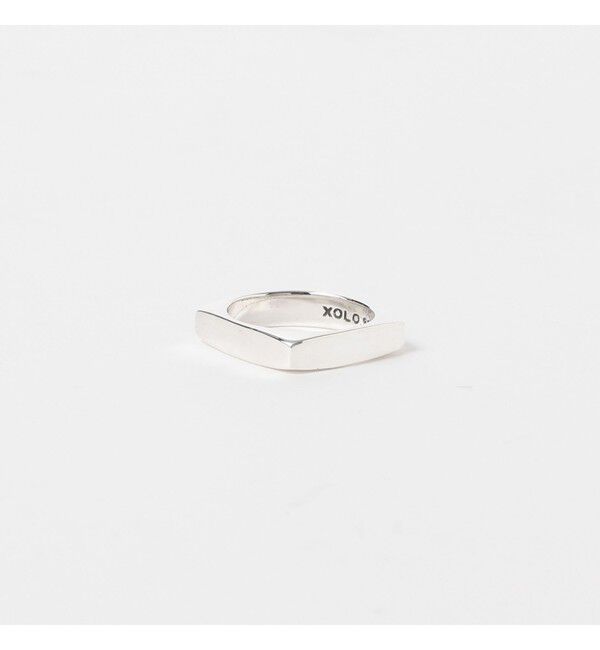BEAMS「XOLO / Square 3D Ring」|ネックレス|