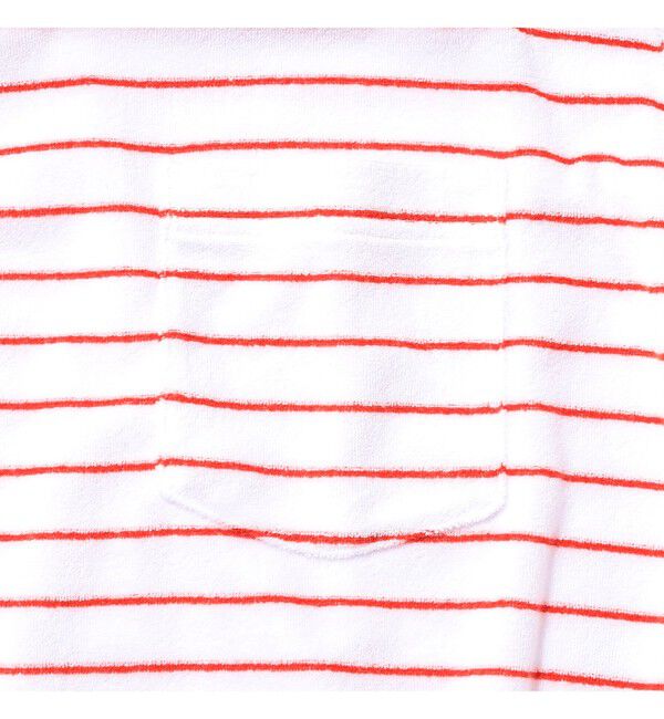 BEAMS PLUS「Pocket Tee Pile Stripe」|Tシャツ・カットソー|