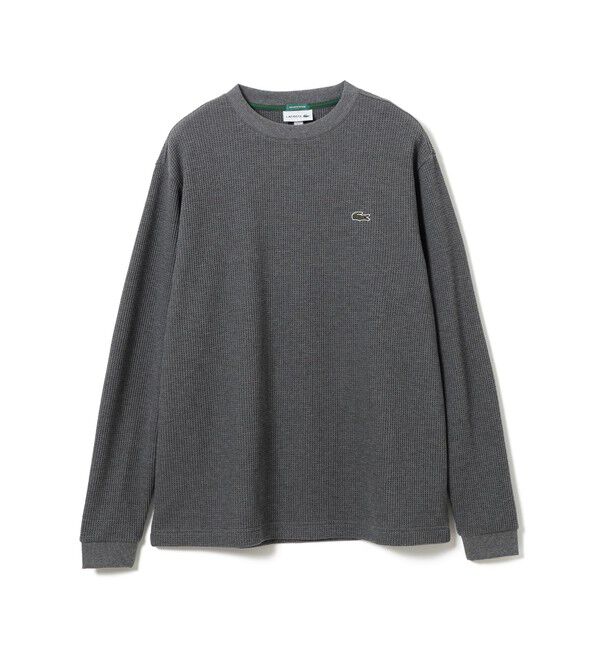 BEAMS「【別注】LACOSTE / ロゴ サーマル Tシャツ」|Tシャツ・カットソー|
