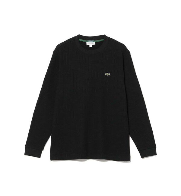 BEAMS「【別注】LACOSTE / ロゴ サーマル Tシャツ」|Tシャツ・カットソー|