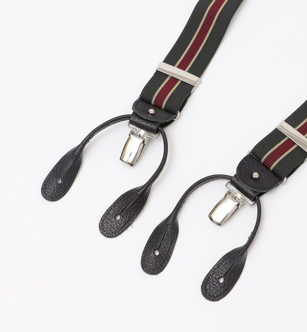 SHIPS「ALBERT THURSTON: レジメンタルストライプ サスペンダー 35ｍｍ」|その他|