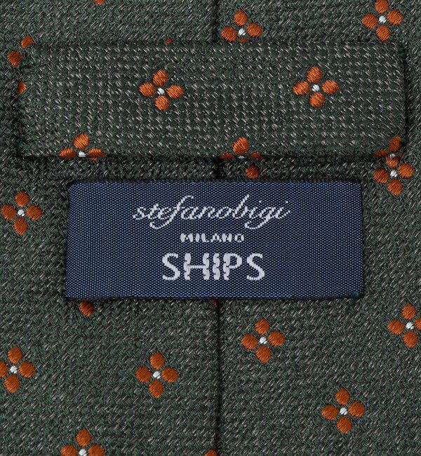 SHIPS「Stefanobigi: シルク コットン フラワー コモン ネクタイ」|ネクタイ・蝶ネクタイ|