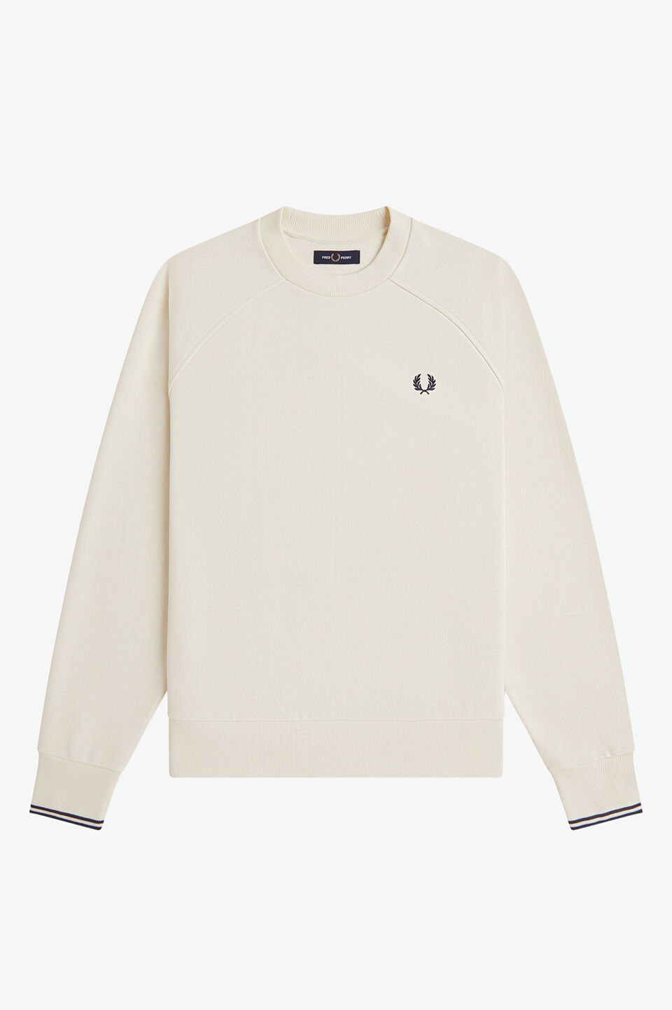 FRED PERRY 「FRED PERRY／Tipped Crew Neck Sweatshirt／ティップドクルーネックロゴスウェット」|スウェット・ジャージ|