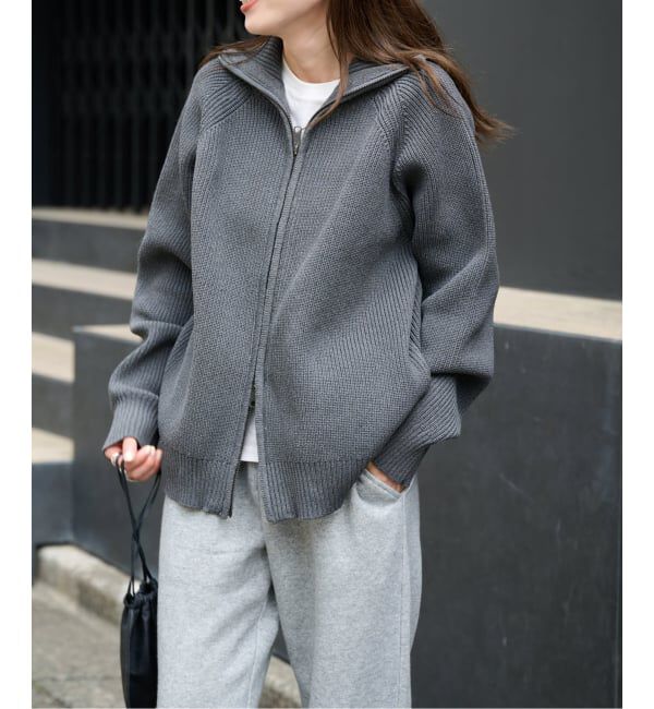 OUTDOOR PRODUCTS Usual Things「≪予約≫LOGAN ex ZIP UP KNIT CARDIGAN」|ニット・セーター|