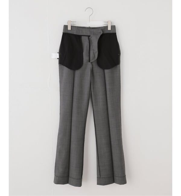 PULP「GANNI / ガニー Wool Melange Suiting Straight Pant」|スラックス|