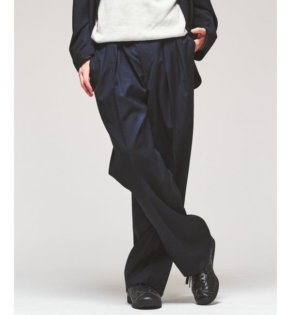 417 EDIFICE「LE JAPON ATELIER 【KANKO&times;417】パンツ」|スラックス|