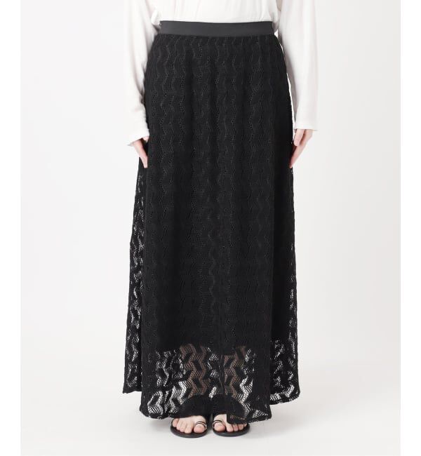 JOURNAL STANDARD relume「《WEB限定追加》【TORRAZZO DONNA/トラッゾドンナ】ジオメトリックレーススカート」|スカート|