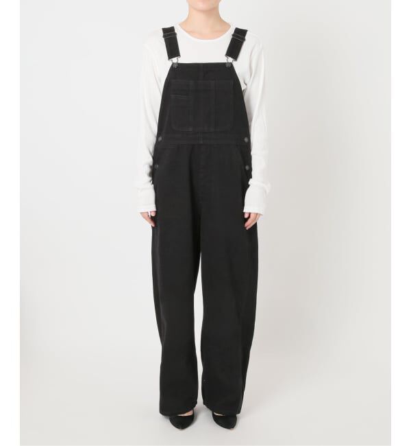 Spick and Span「《40周年 / 予約》S.SHIORI*S バレルレッグサロペット」|オールインワン|