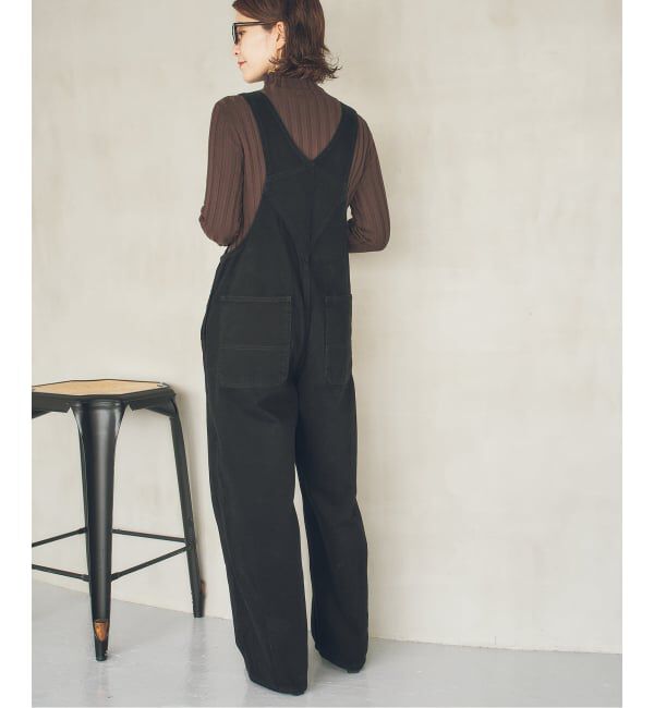 Spick and Span「《40周年 / 予約》S.SHIORI*S バレルレッグサロペット」|オールインワン|
