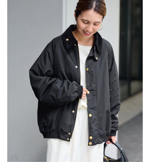 FRAMeWORK「≪予約≫BARBOUR/バブアー 別注TRANSPORT ブルゾン」|その他|ブラック