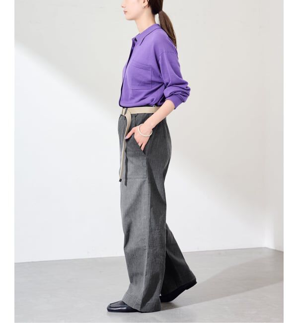 FRAMeWORK「≪予約≫YARMO/ヤーモ  THE UNIFORM 別注ベルト付きワークパンツ」|スラックス|