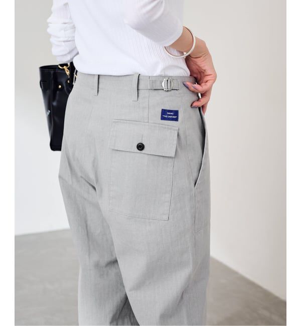 FRAMeWORK「≪予約≫YARMO/ヤーモ  THE UNIFORM 別注ベルト付きワークパンツ」|スラックス|