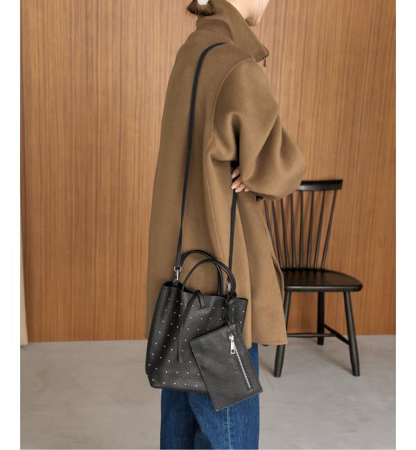  「《予約》MILLELA FIRENZE/ミレッラ  STUDS MINI TOTE」|トートバッグ|