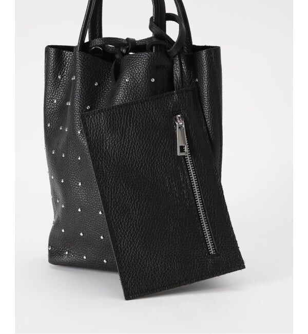  「《予約》MILLELA FIRENZE/ミレッラ  STUDS MINI TOTE」|トートバッグ|