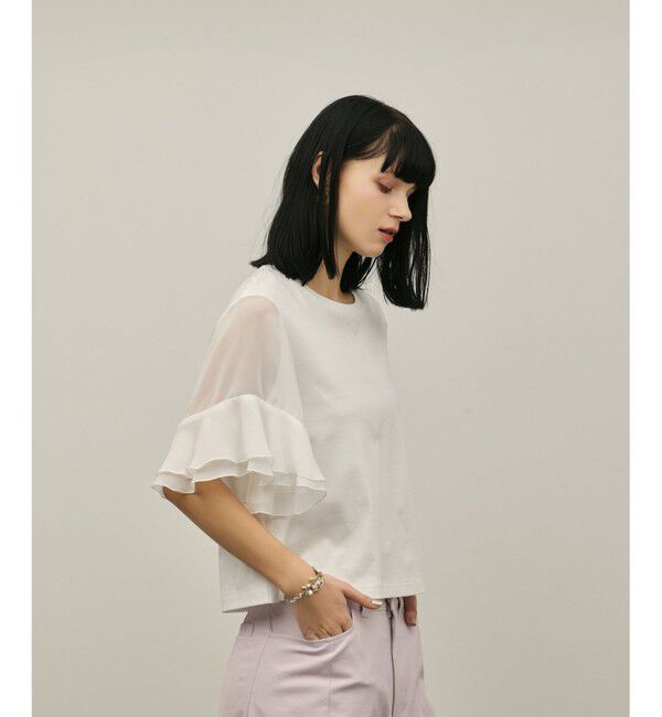 Diagram「シフォンスリーブカットトップ」|Tシャツ・カットソー|