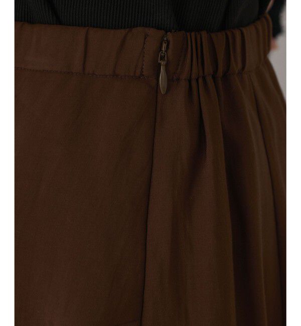 GRACE CONTINENTAL「レースヘムフレアスカート」|スカート|