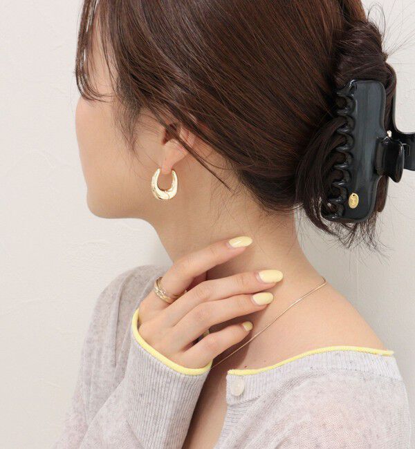 fredy emue「U字ワンタッチピアス」|ピアス|