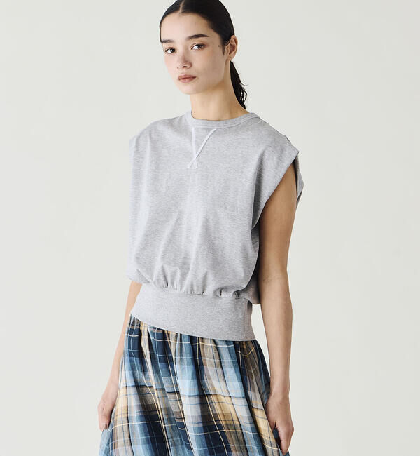  「HAVERSACK | 〈別注〉ノースリーブスウェットプルオーバー WOMEN」|Tシャツ・カットソー|
