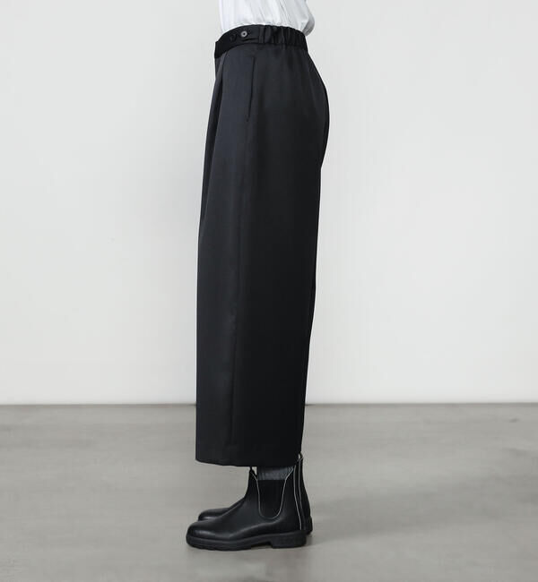 Morris & Sons「MORRIS & SONS | ワイドクロップド イージーパンツ WOMEN」|チノ|