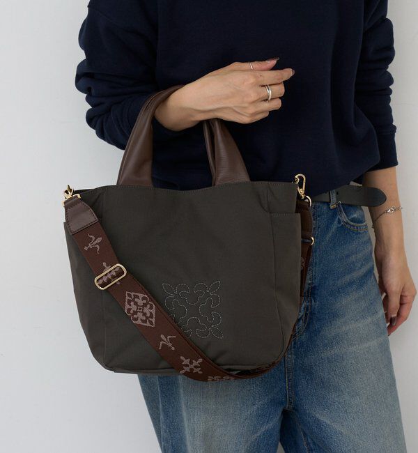  「【Souffle TOTE】《WEB限定》コーデュラナイロン2WAYトートバッグ」|トートバッグ|