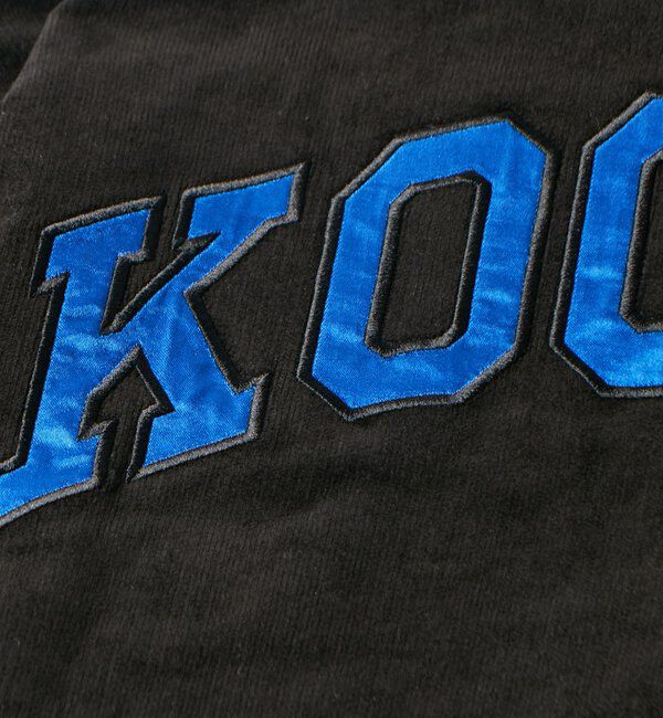  「【KOOKY'N/セットアップ可】サテン刺繍コーデュロイブルゾン」|ブルゾン・スタジャン|
