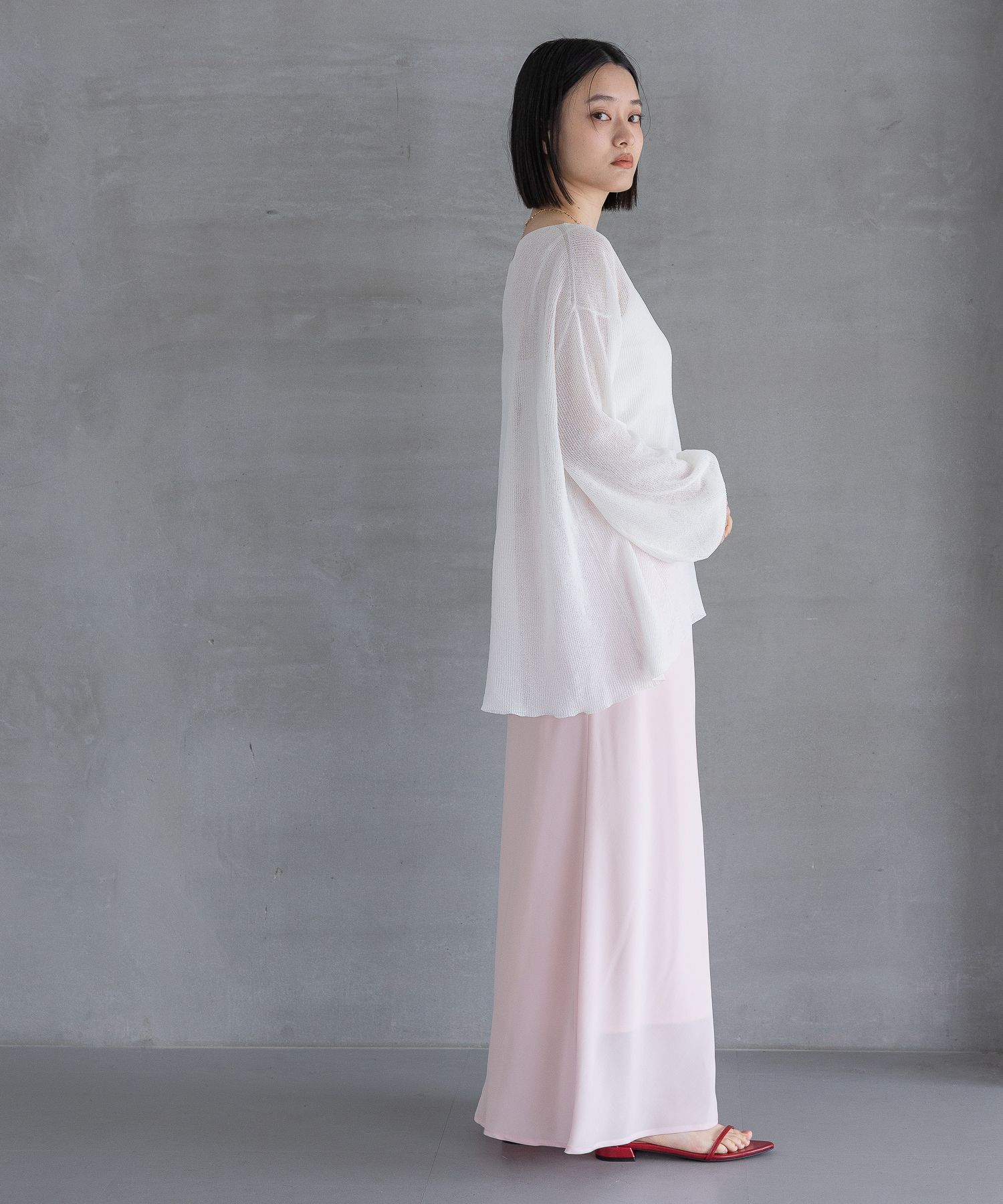 A part by 「【OUTLET】フィブリルナロースカート」|スカート|