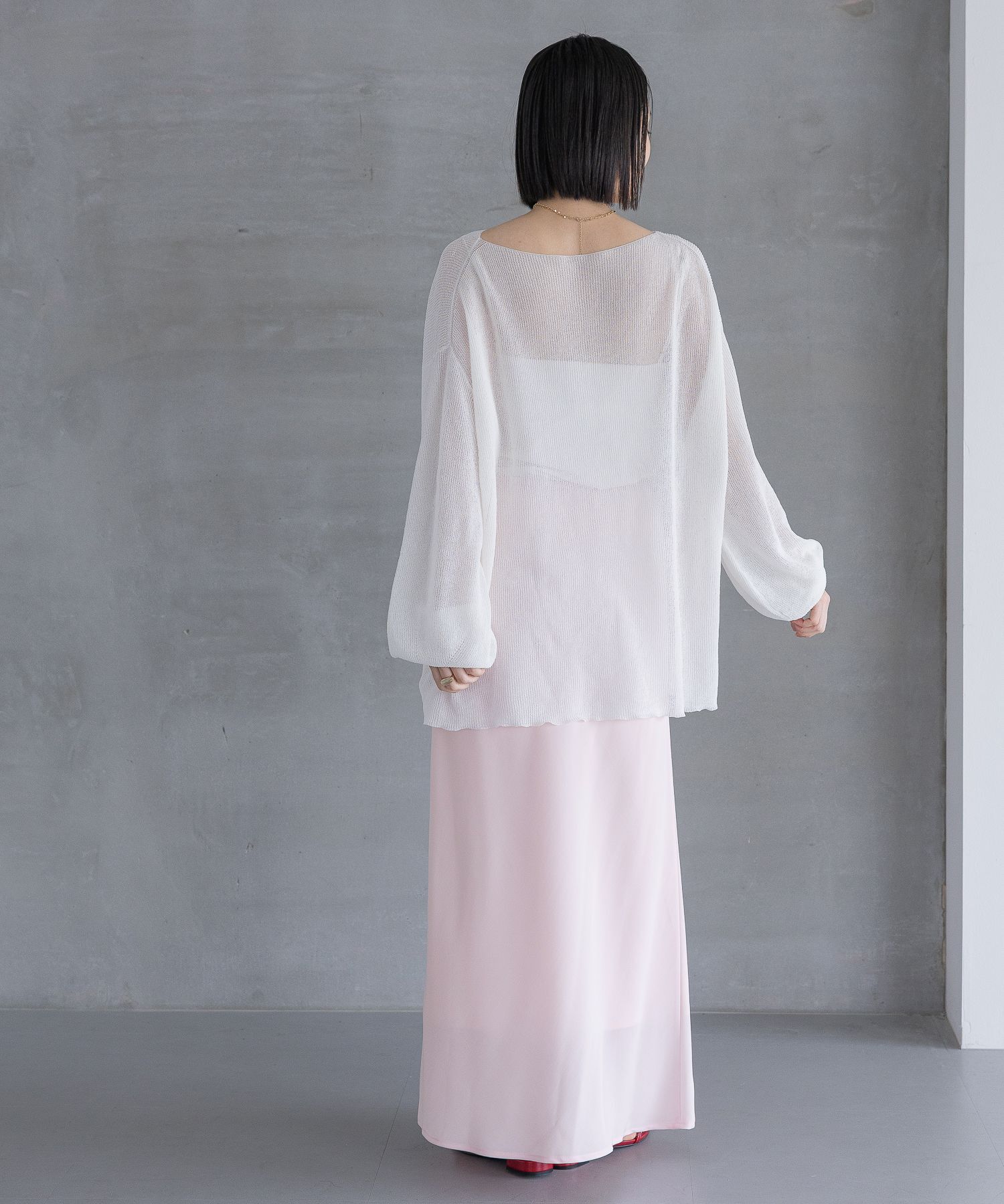 A part by 「【OUTLET】フィブリルナロースカート」|スカート|