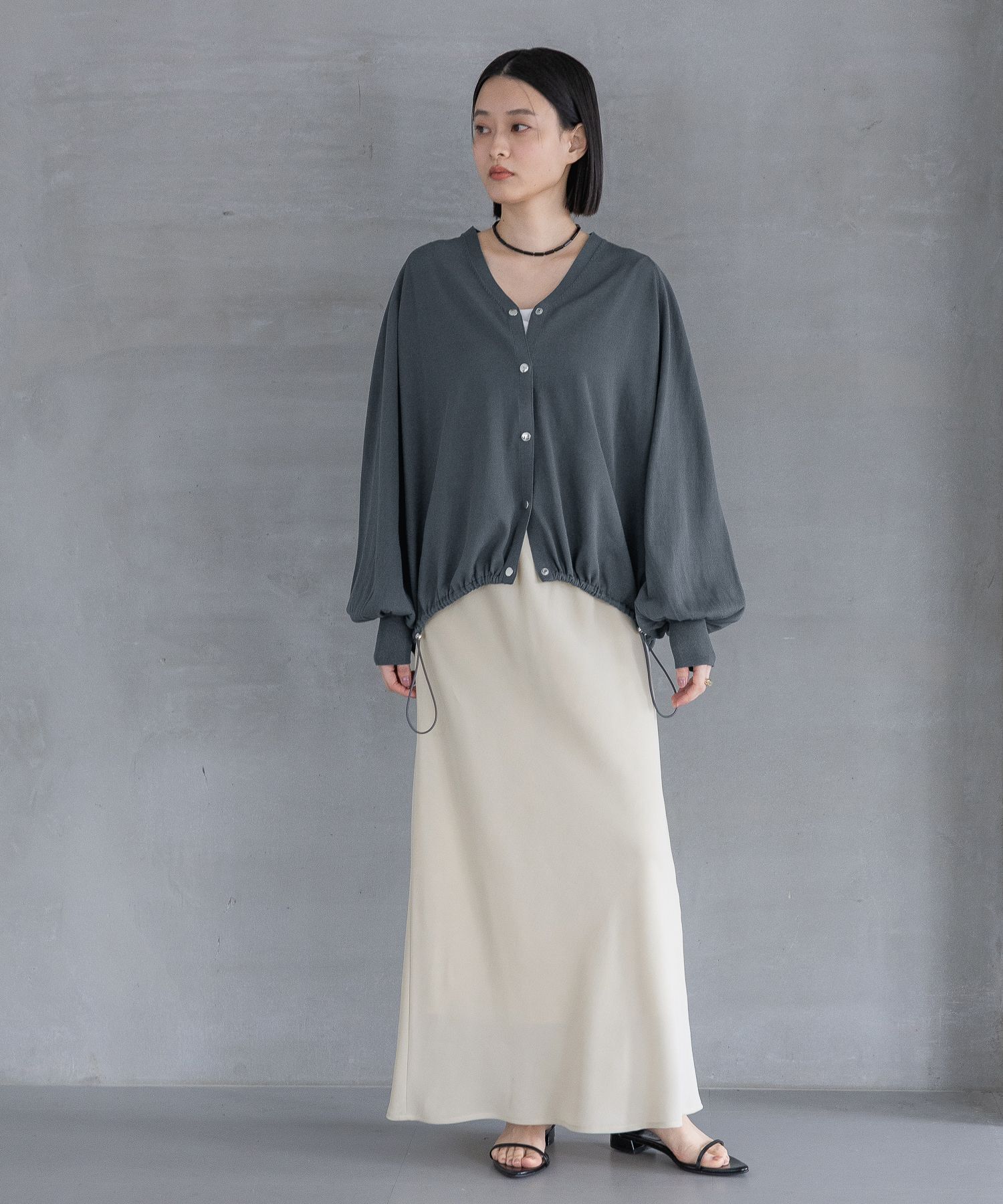A part by 「【OUTLET】フィブリルナロースカート」|スカート|