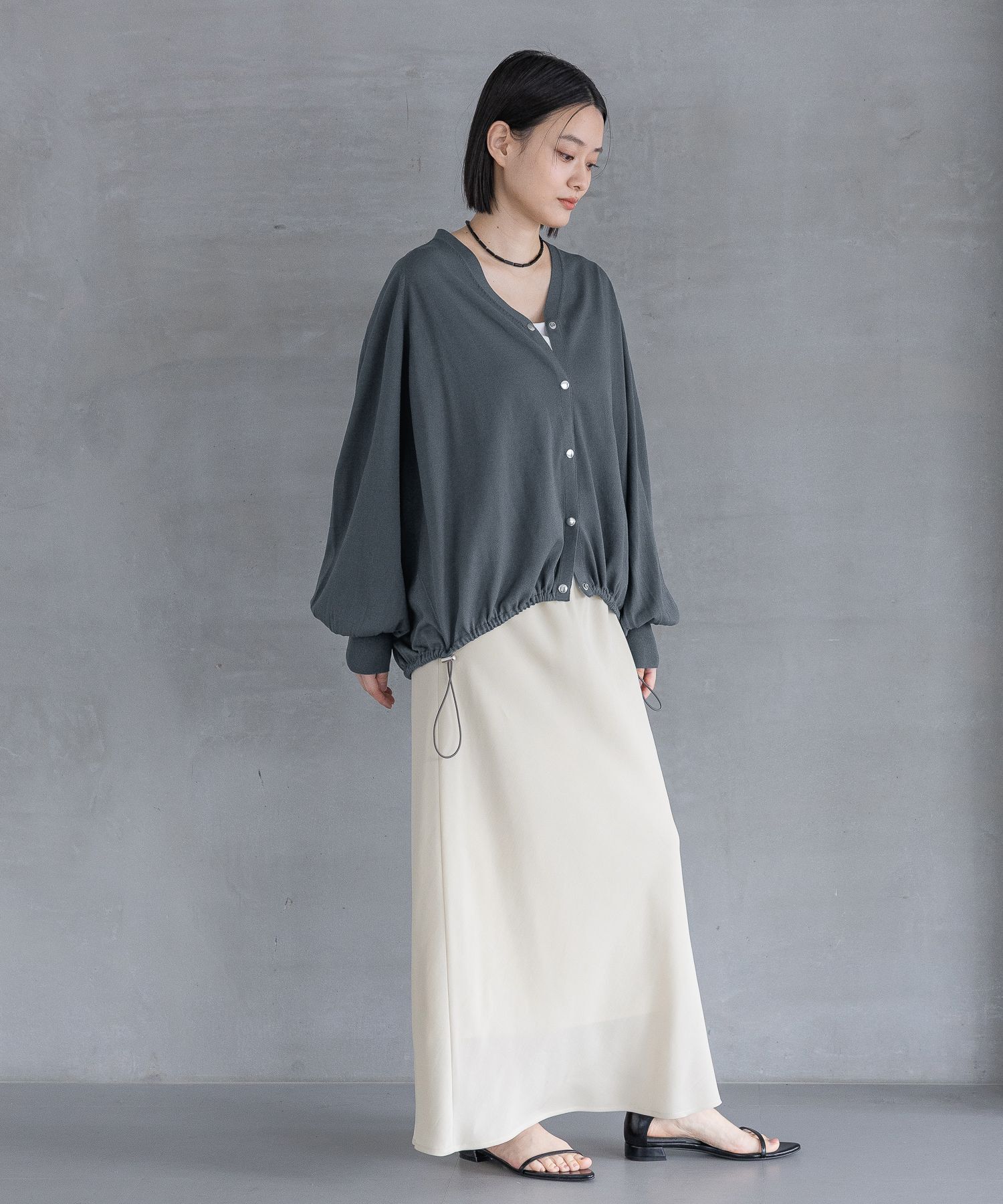 A part by 「【OUTLET】フィブリルナロースカート」|スカート|