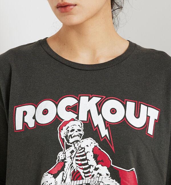 ABAHOUSE「【JERZEES/ジャージーズ】ROCK OUT Tシャツ/ユニセックス」|Tシャツ・カットソー|