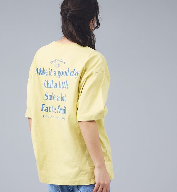 ABAHOUSE「【FRUIT OF THE LOOM/フルーツ・オブ・ザ・ルーム】バックロゴメッ」|Tシャツ・カットソー|