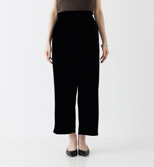 Rouge vif「ベロアクロップドパンツ」|その他|
