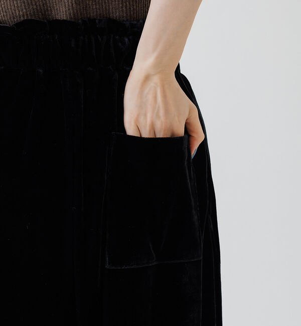 Rouge vif「ベロアクロップドパンツ」|その他|