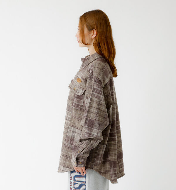 Rouge vif「【PARROTT CANVAS/パロットキャンバス】 CPO SHIRT/パッチ」|シャツ・ブラウス|
