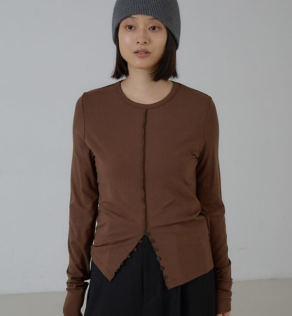 NOMINE「フロントラインスリット ロンT」|Tシャツ・カットソー|