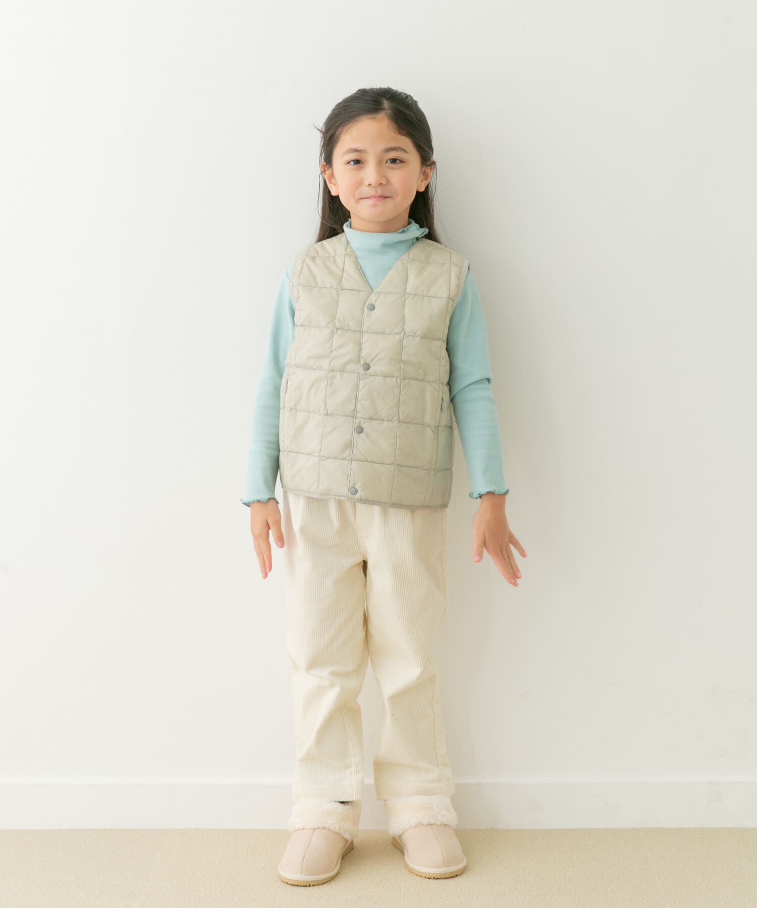 URBAN RESEARCH DOORS「TAION　V-NECK BUTTON DOWN VEST(KIDS)」|その他|