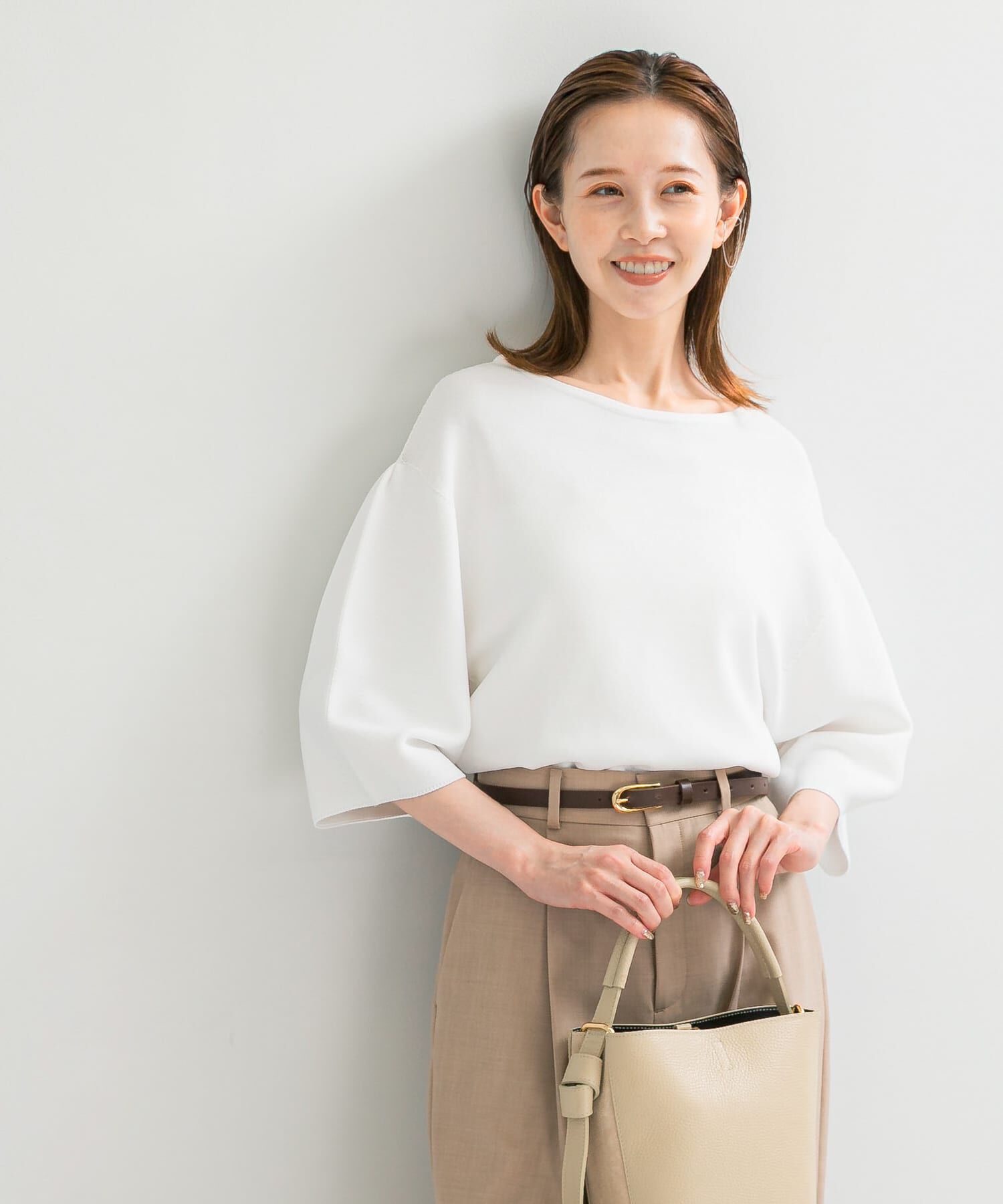 URBAN RESEARCH ROSSO「ウォッシャブルホールガーメントニット」|ニット・セーター|